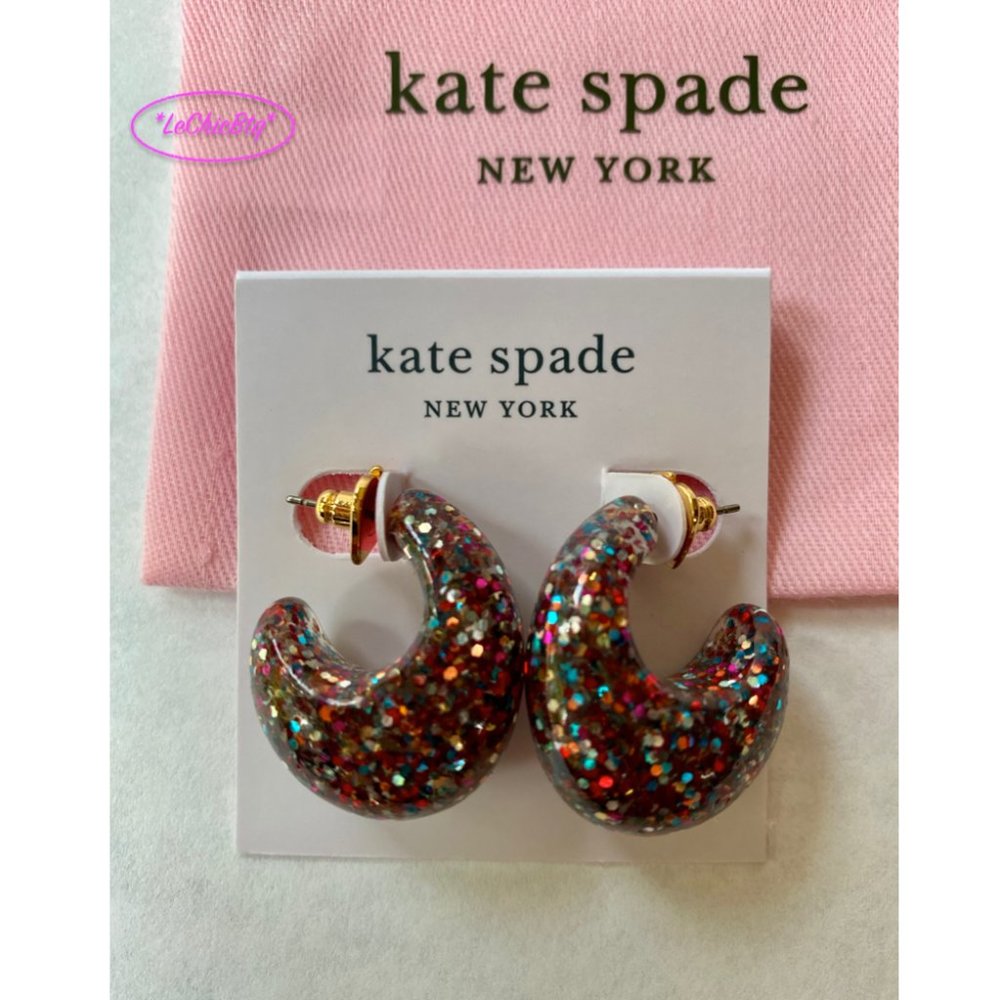 Kate Spade 'Adore-ables' Glitter Huggies Multi NWT
